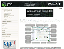 Tablet Screenshot of mathcad.pl